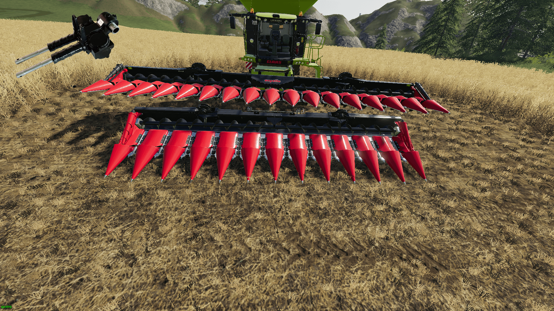 စပါးရိတ်သိမ်းရန်အတွက် Aluminum ပြောင်းဖူး header gearbox